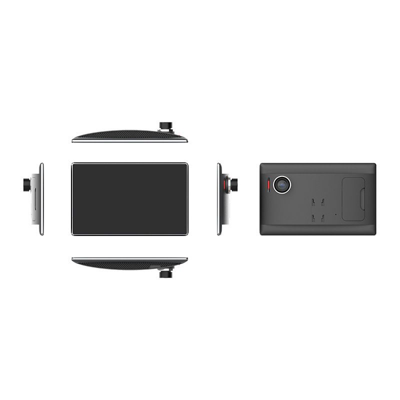 9" Wireless CarPlay Android Auto Display - 4K Dash Cam With 5G WiFi & Light Sensor_voghion.com
