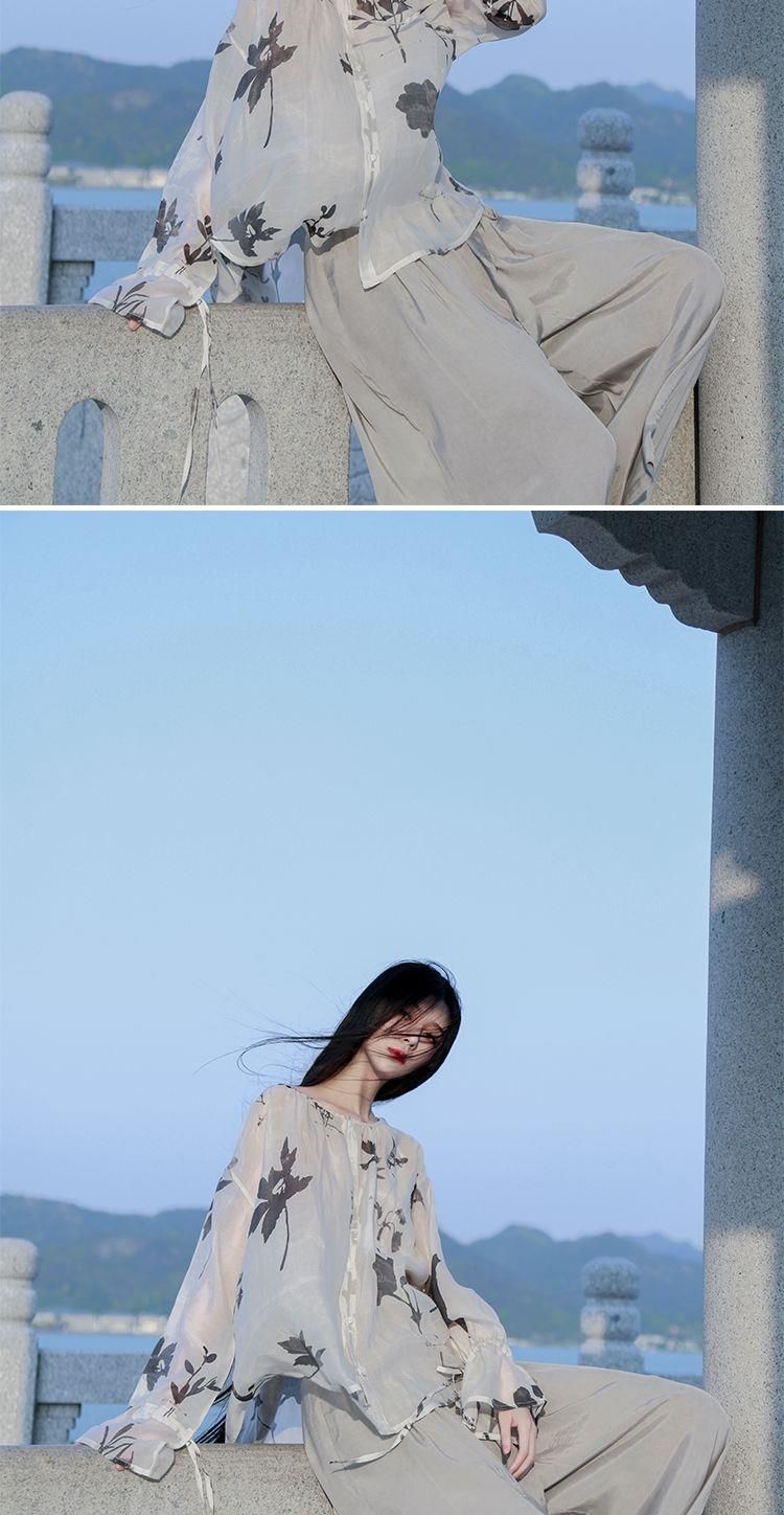 Sunscreen Plus Size Ladies Thin Loose Air Conditioning Shawl Cardigan_voghion.com