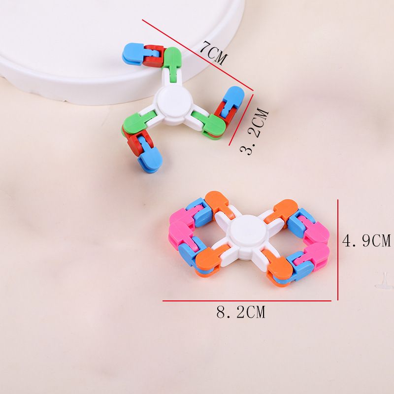 Criativo variedade cadeia três garra fidget spinner lazer alívio brinquedo fidget spinning deformação spinner_voghion.com