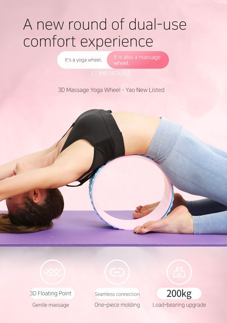 Nyitott felszerelés kezdő kerék háthajlító isteni eszköz karcsúsító láb mágikus jóga pilates gyűrű_voghion.com