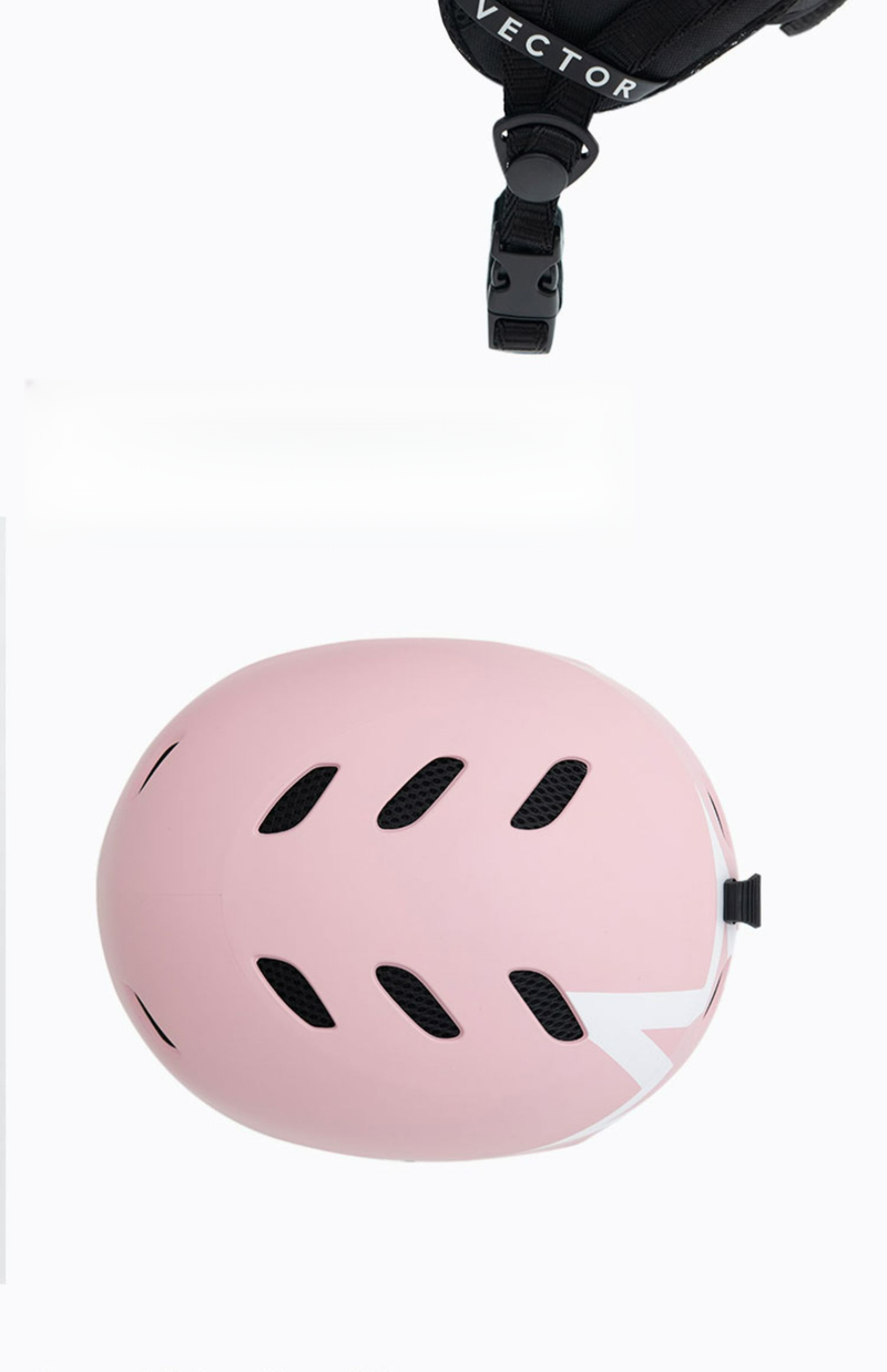 VECTOR Ski Women, Breathable Anti Collision Skiing Equipment For Adults, Men's Protective And Warm Snow Helmet_voghion.com