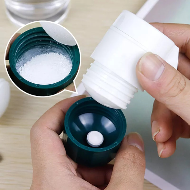 4 In 1 Portable Case Splitter Powder Pastillero Grinder Cutter Medicine Storage Drug Container Pill Box_voghion.com