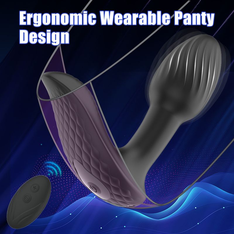 Herz Anal Plug Drahtlose Fernbedienung 9 Frequenz Vibration Schwingen Männlichen Und Weiblichen Zurück Gericht Massage Masturbation_voghion.com