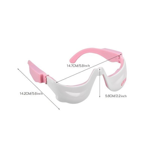 Masseur oculaire 3D - Compresse chauffante électrique pour protéger les yeux - Soin des yeux - Appareil de beauté pour les yeux - Soulage la fatigue oculaire_voghion.com