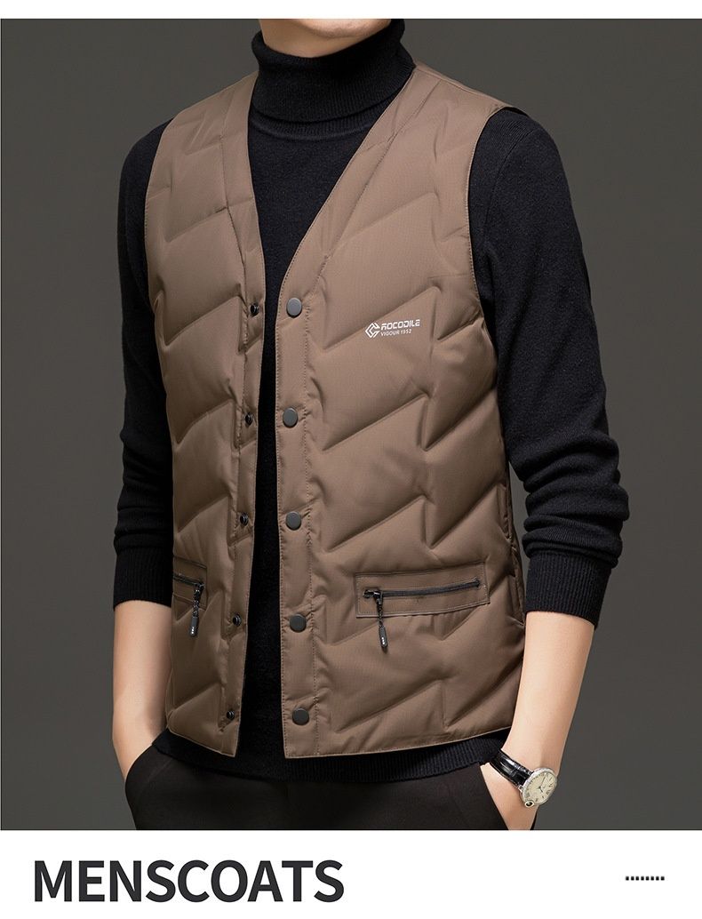 Gilet thermique sans manches en graphène haut de gamme pour homme, automne-hiver, style décontracté, de marque Pulse Cross-Border Foreign Trade_voghion.com