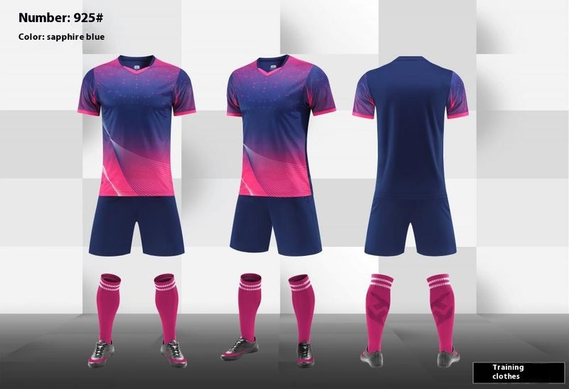 Rapid Training Team Uniform, Moisture Absorbing And Breathable Quick Drying Jersey, New Sportswear, Football Suit Set_voghion.com