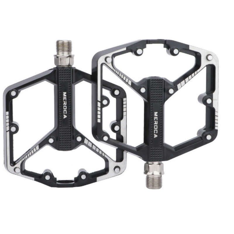 Accessoires de vélo KRSEC, alliage d'aluminium, antidérapants, pédales tout-terrain légères, VTT, trois pédales Peilin_voghion.com