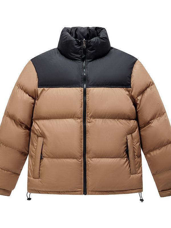 2023 New Winter Cotton For Men Stand Collar Short Fashion Korean Style Youth Puffer Jacket Coat_voghion.com