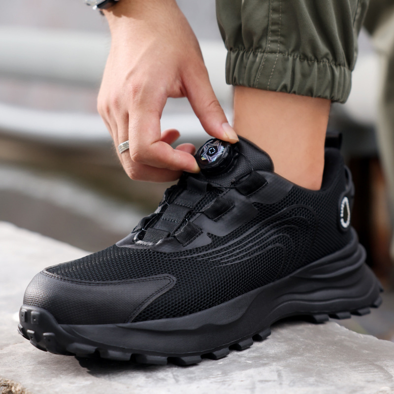 1pair Metal Wire Swivel Automatic Buckle Rope Sneaker ShoeLaces for Kids/Adult No Tie Shoe Laces Quick Lock Shoestrings_voghion.com