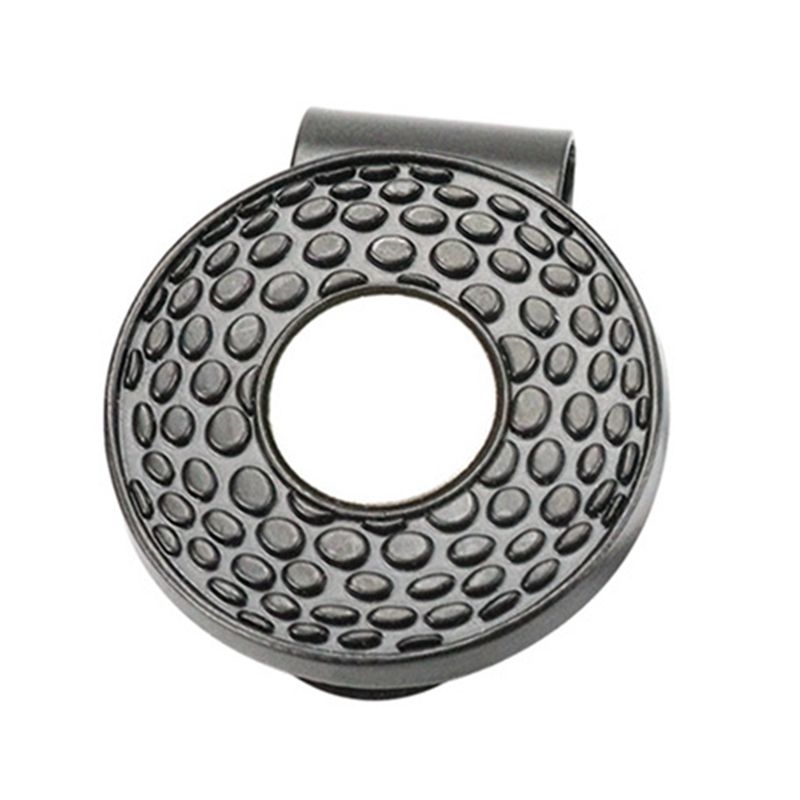 Kaou Golf Ball Marker rezistent la coroziune Golf accesoriu rotund magnetic Golf Cap clip pentru iubitorii de golf_voghion.com