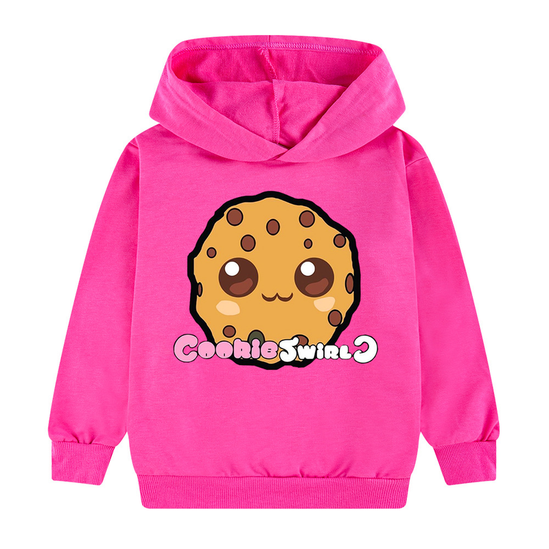 Felpa con cappuccio con motivo per bambini per ragazze_voghion.com