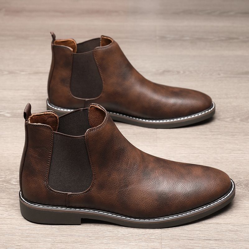 40 ~ 46 Marke Retro Komfortable 2024 Mode Männer Stiefel_voghion.com