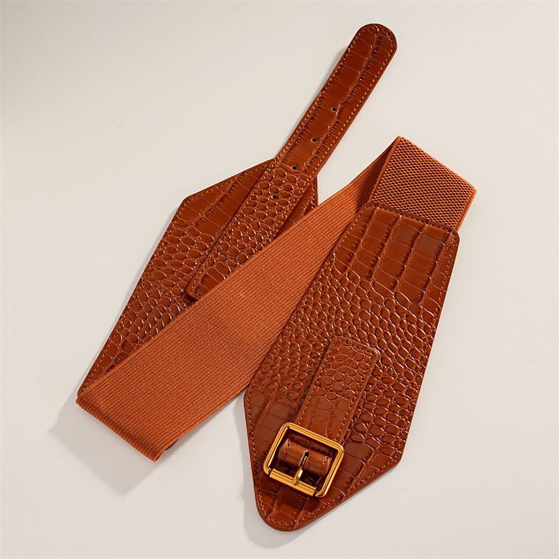 Cintura elastica da donna super larga con cintura per gonna e cappotto, cintura per pancia da donna con abito_voghion.com