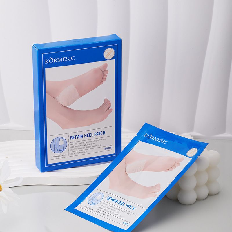 KORMESIC Hydrogel Heel Patches 1 Pc 7g/pair Hydrating Moisturizing Foot Mask_voghion.com