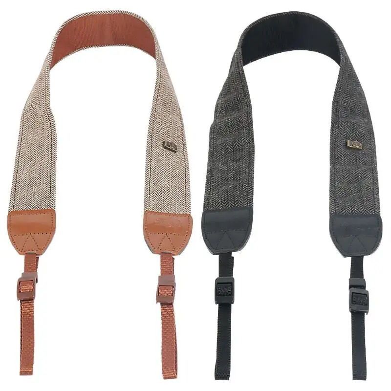 Universal Camera For DSLR/Mirrorless, Anti-Pressure Comfort Shoulder Neck Strap Retro Vintage Photography Accessories_voghion.com