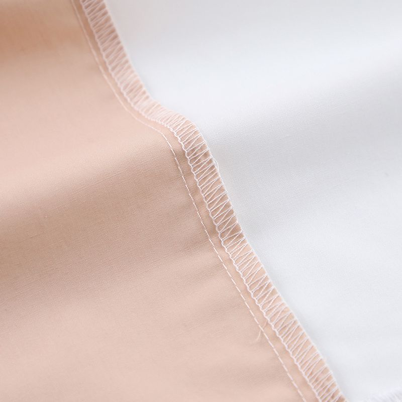 2023 Style Commuter Long Sleeve Patchwork Contrast Color Women's Shirt_voghion.com