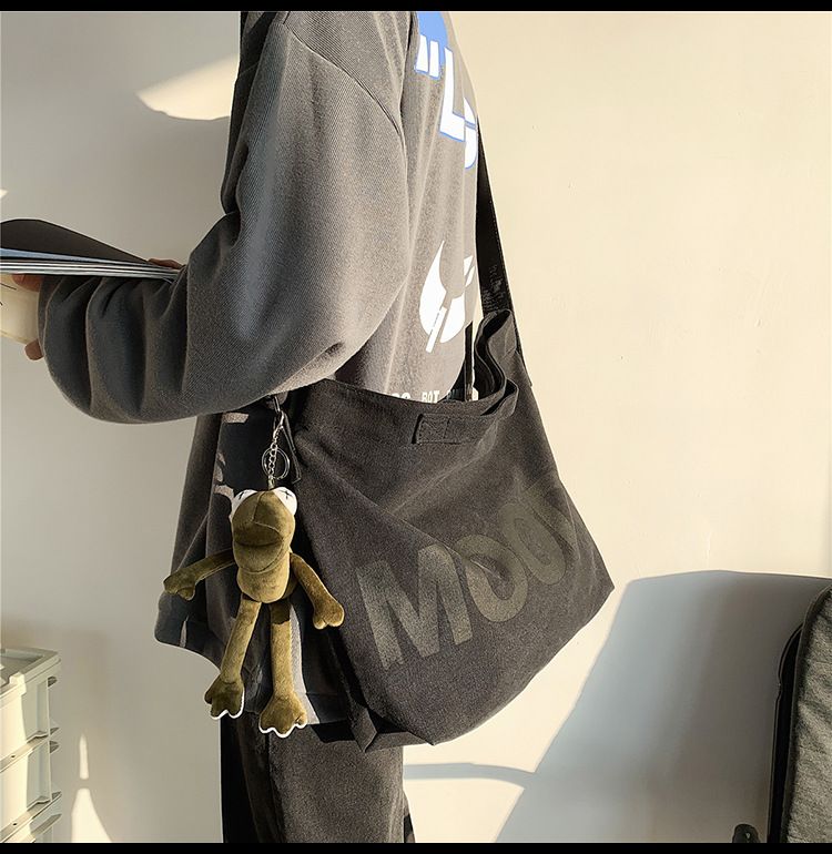 Borsa in tela alla moda, borsa a tracolla retrò artistica da donna, borsa a tracolla casual da studente_voghion.com