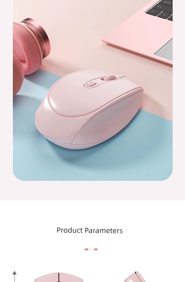 Vdvm Vidi vezeték nélküli Bluetooth egér notebook asztali számítógép általános irodai üzleti játék dedikált némítás_voghion.com