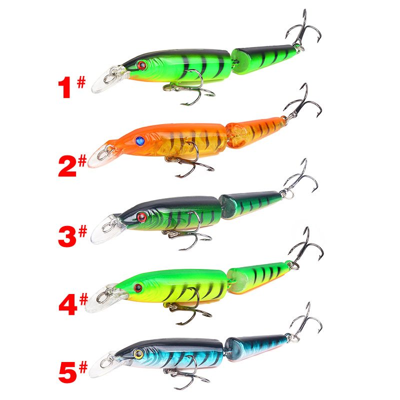 Masalas dviejų dalių kietas masalas 9g/10.5cm sūpynės imitacija Minnow masalas kietas masalas masalas_voghion.com