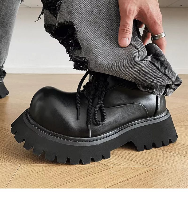 Thick Sole Upgraded Version Ins Model Style Sports Derby Shoes_voghion.com