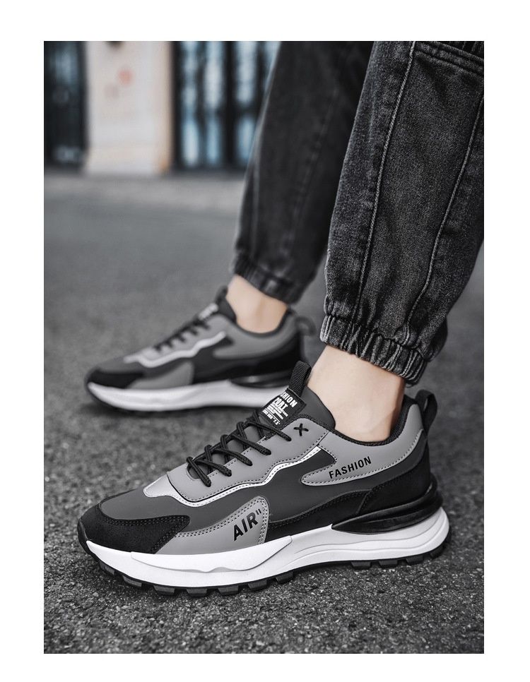 Glide Heren Sneakers 2025 Nieuwe Herfst Casual Leer Waterdicht Antislip Veelzijdig Zachte Zool Slijtvast Werkveiligheid Trendy_voghion.com