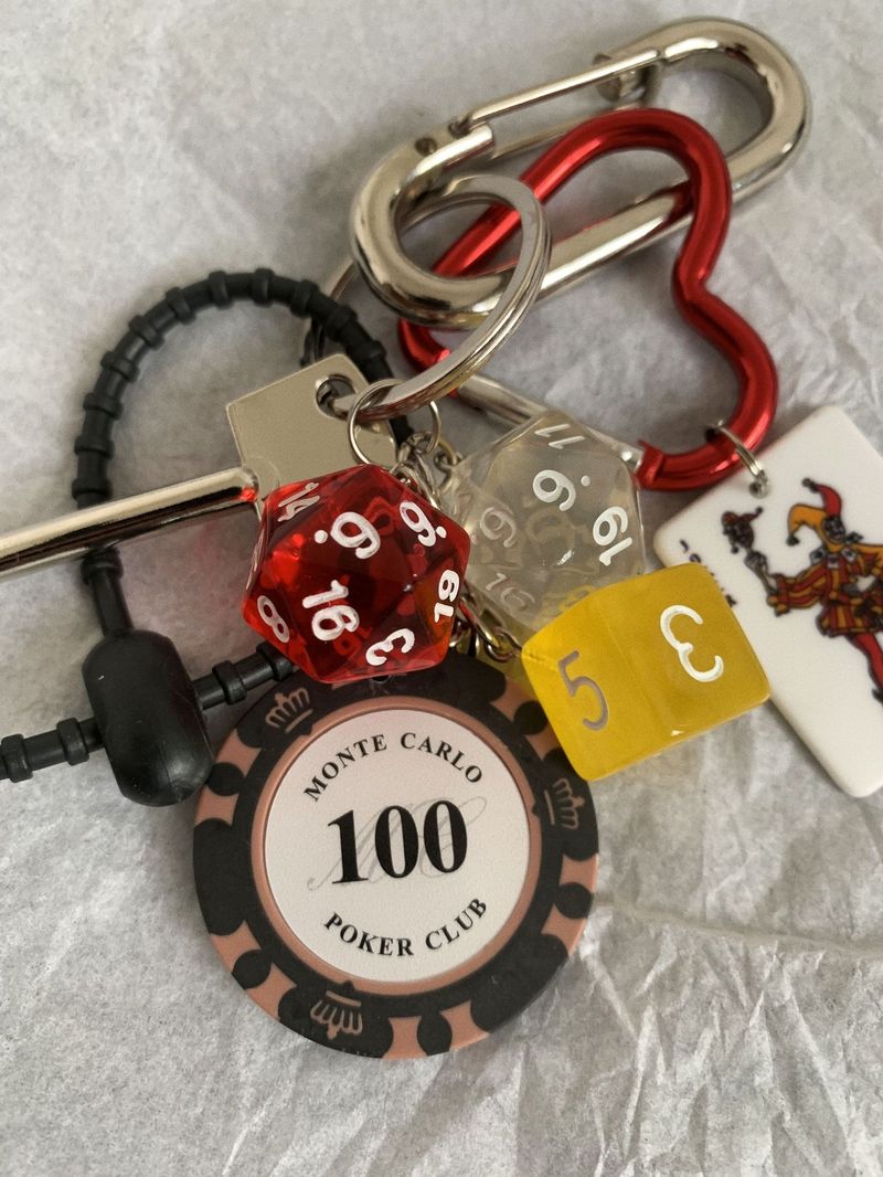 Ironworks King's Original High Grade Keychain Ins Niche Bag Pendant Cleanfit Trendy Pendant_voghion.com