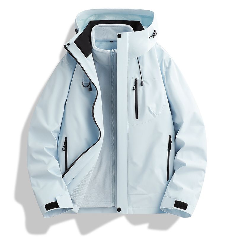 Nouvelle veste Stormtrooper d'extérieur automne-hiver pour hommes et femmes, Shake Fleece 3 en 1 pour la course à pied en couple_voghion.com