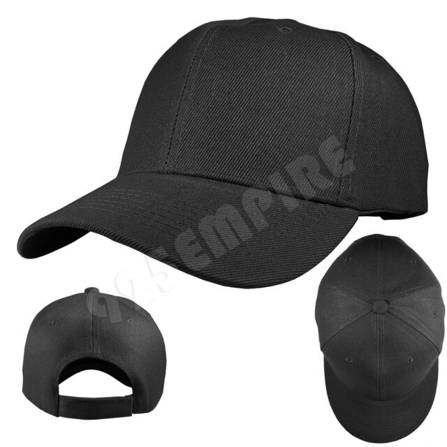 Gorra de béisbol ajustable de color sólido, paquete de 12 unidades_voghion.com