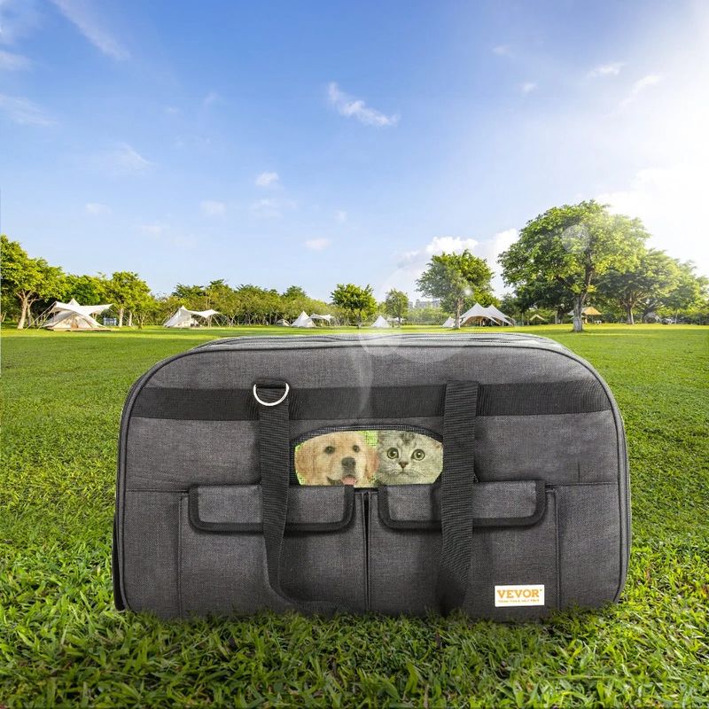 With Under Wheels For Telescopic Rolling And Handle Pets Shoulder Wheels, Carrier Carrier Dog Cat Strap, Carrier Pet With With_voghion.com