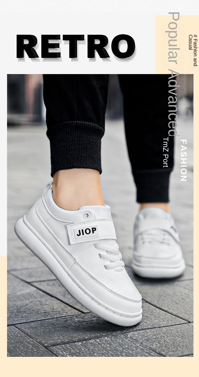 Autunno Nuovo Bambini Microfibra Pelle Sneakers Velcro Scarpe Casual Piatte_voghion.com