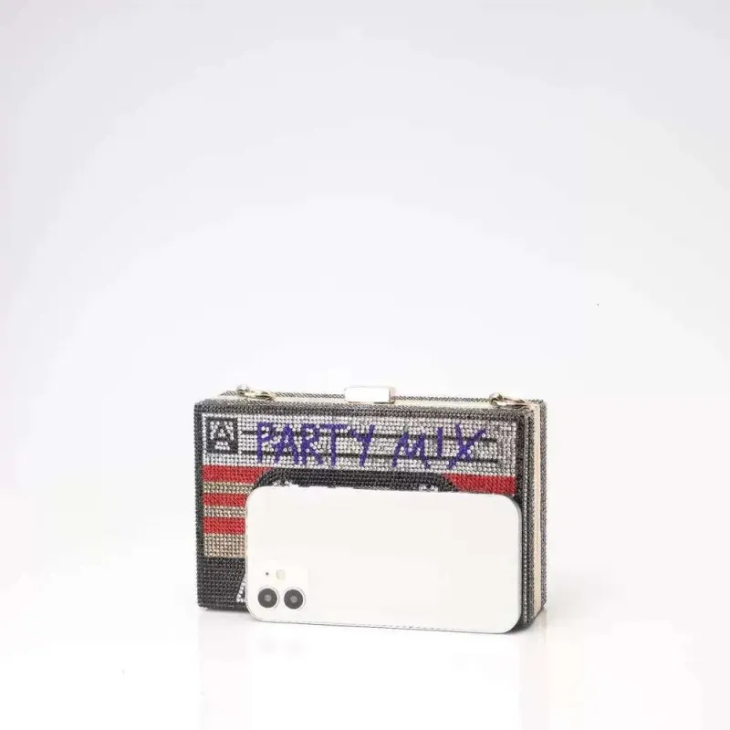 Pochette de soirée en strass pour femme, pochette de mariage, pochette de soirée ..._voghion.com