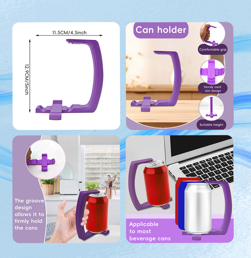 New Party Event Holder Home Water Cup Grip Soda Can Handle_voghion.com