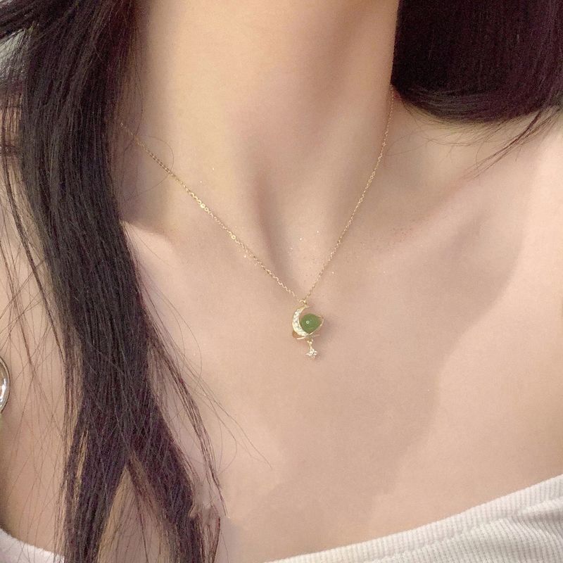 Liluo New S Pure Silver Pearl Necklace Accessory For Women, Non-Fading, High-End Feel, Versatile Spring/Summer Clavicle_voghion.com