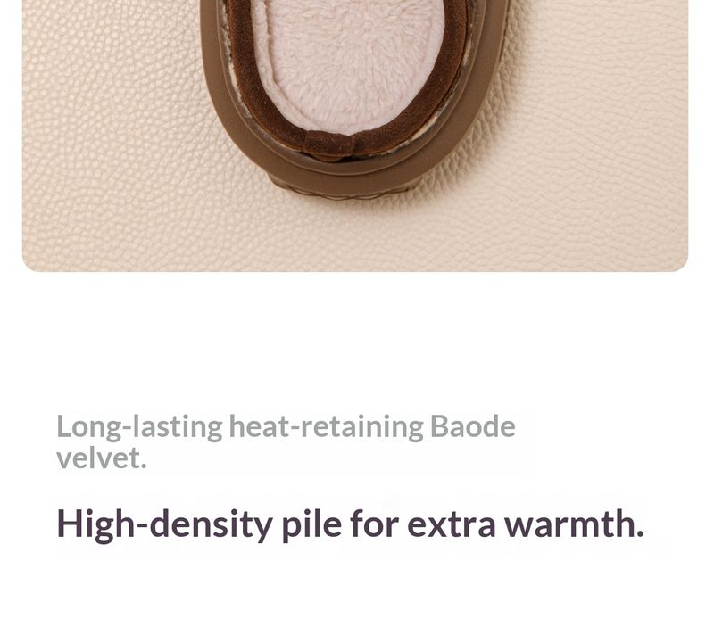 Glide Umstands-Hausschuhe für Damen, Herbst/Winter, dicke Sohle, warm und flauschig, aus Baumwolle, auch für Herren_voghion.com