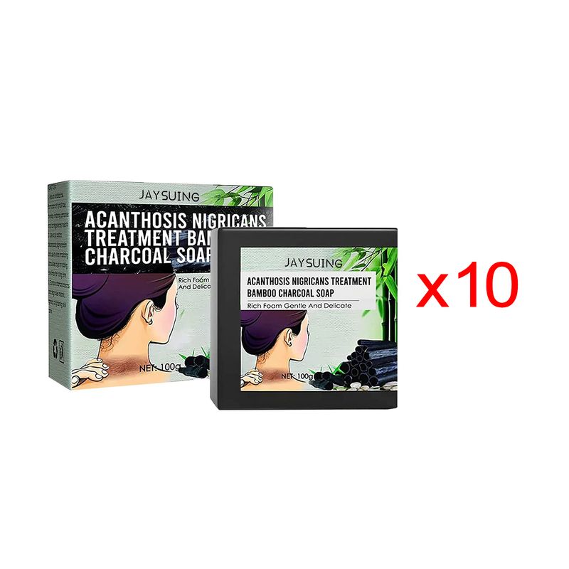 Ginocchio Gomito Ascella Corpo Clean Bar Idratare Sbiancare Acanthosis Nigricans Trattamento Carbone di Bambù Fatto a Mano_voghion.com