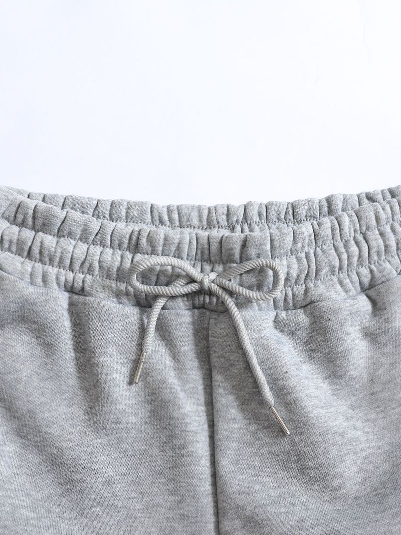 Herren-Jogginghose mit Fleecefutter – Dicke Winter-Jogginghose mit Stretch (Hellgrau, Dunkelgrau, Schwarz) – Bequeme Passform, mittelhoher Bund, S–XXL_voghion.com