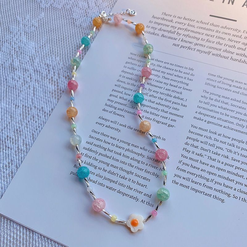 HD4138 nieuwe Chinese trend kleine kralen ketting grote collectie! Lente en zomer meisjes niche verse sleutelbeen ketting ketting_voghion.com