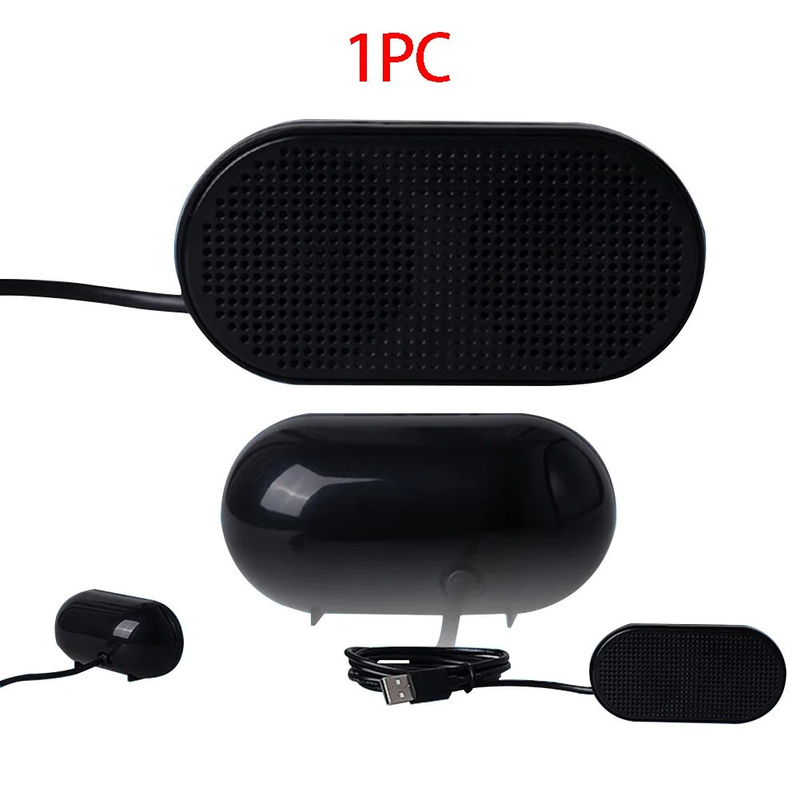 Alto-falante estéreo portátil exclusivo mini reprodutor de música USB alto-falante multimídia para notebook notebook_voghion.com
