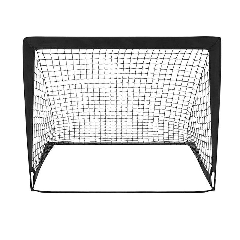 Kids Soccer Training Set - Portable Foldable Goal With Football Net For Indoor & Outdoor Play (Includes Ball & Pump)_voghion.com