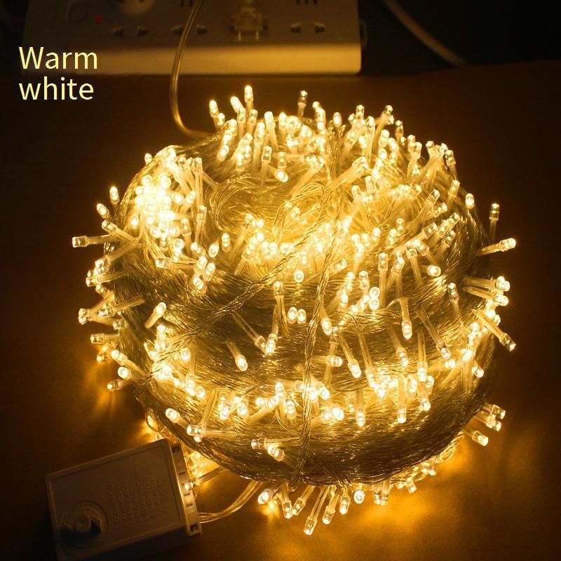 24V/220V LED String Lights With 8 Lighting Modes - Waterproof Outdoor Decorative Lights For Garden, Party, Christmas_voghion.com