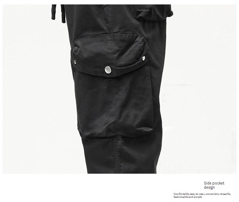 Men's Tactical Cargo Pants - Classic Workwear Style With Multiple Pockets, Relaxed Fit & Slim Cuff For Urban Streetwear_voghion.com