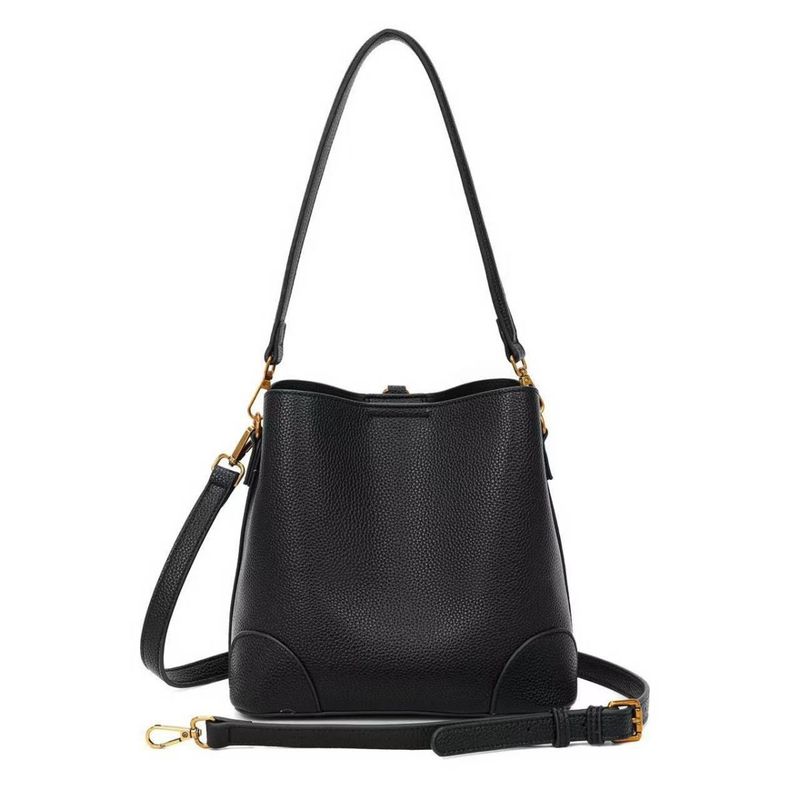 FIMKA'S 2025 New Soft Leather Wedding Mom Bag Stylish Bohemian Bucket Shoulder Bag For Women_voghion.com