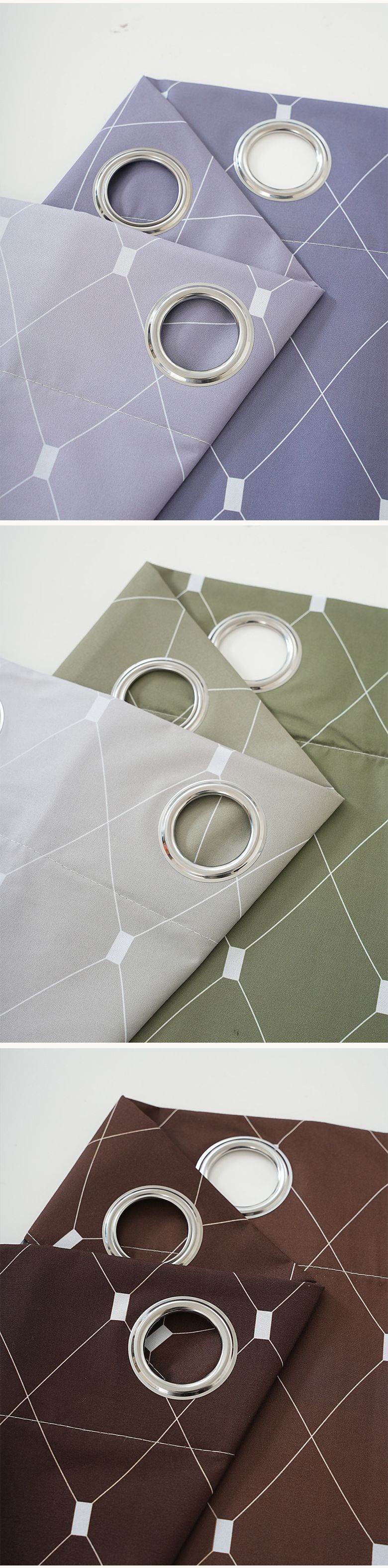 LovelyTalk Blackout Curtains For Bedroom & Living Room - Thermal Insulated, 100% Room Darkening, Modern Nordic Gradient Design (132x160/214/241/270cm)_voghion.com