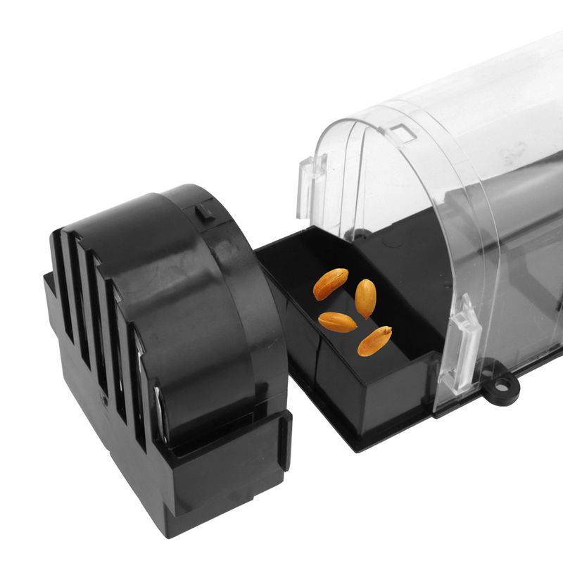 Safe Firm Humane Reusable Plastic Rodents Trap Household Mouse Catcher Smart Self-locking Mousetrap for Indoor Outdoor Garden_voghion.com