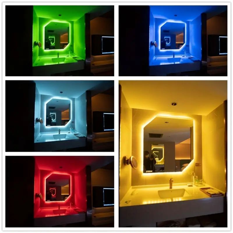 5VLED Şerit Işık 1-5M RGB USB 24 Tuşlu Kızılötesi Uzaktan Kumanda Renk Değişimi Parlaklık SMD Tatil Dekorasyonu İçin Uygundur(_voghion.com