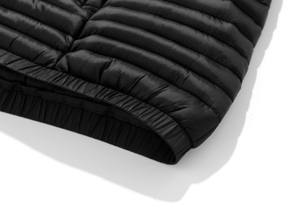 Giacca imbottita in cotone con costine e cappello rimovibile Round L da uomo, novità invernale_voghion.com