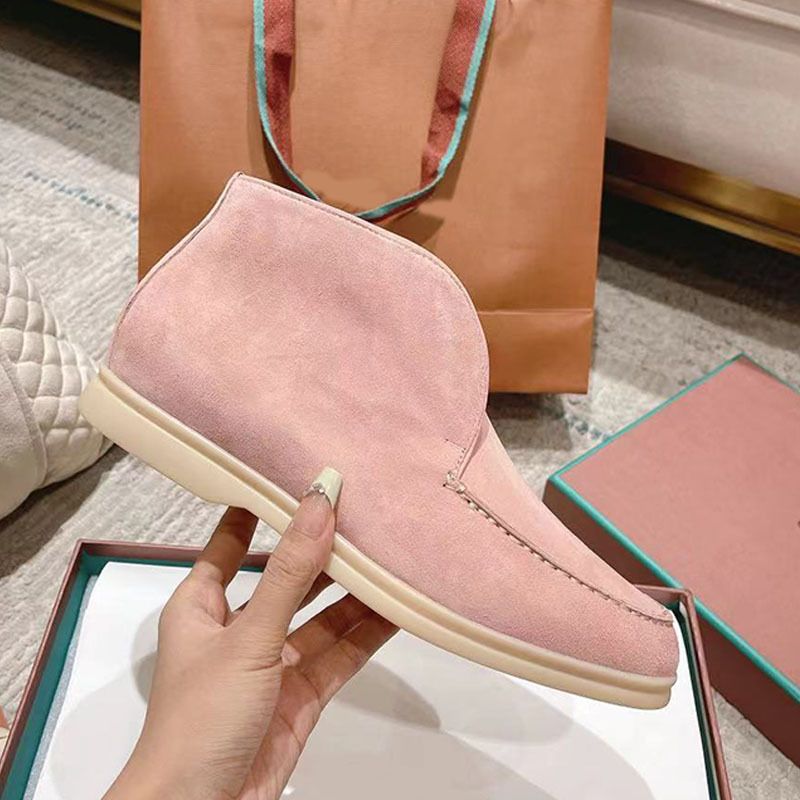 Single Shoe Men's 2024 Autumn And Winter One Foot Lazy Soft Sole Casual High Bang Loafers Couple's Style_voghion.com