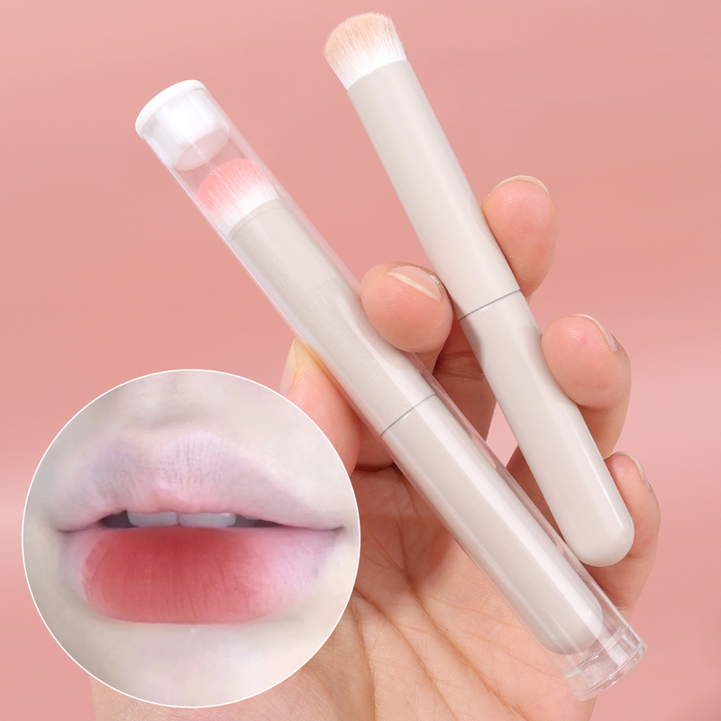 Mehrzweck-Lippenpinsel, Concealer, Highlighter, dunkler Kreis, Fleck, Concealer, Lippenstift, Lidschatten, detailliertes Make-up_voghion.com