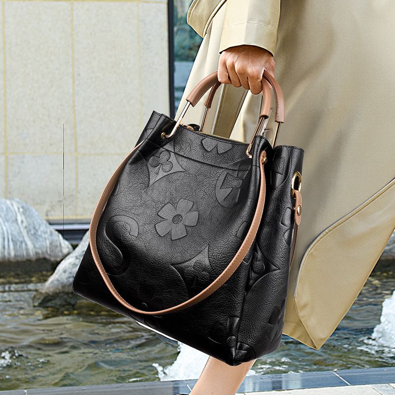 Handtasche für Damen, heiß verkauft, neues Modell, High-End-Mode, geprägte Tragetasche, große Kapazität, Mutter-Tochter-Beuteltasche_voghion.com