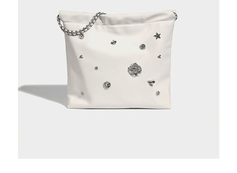 Borsa a tracolla in morbida pelle, tendenza autunno 2025, borsa a secchiello da donna, casual, per pendolarismo quotidiano, semplice e leggera_voghion.com